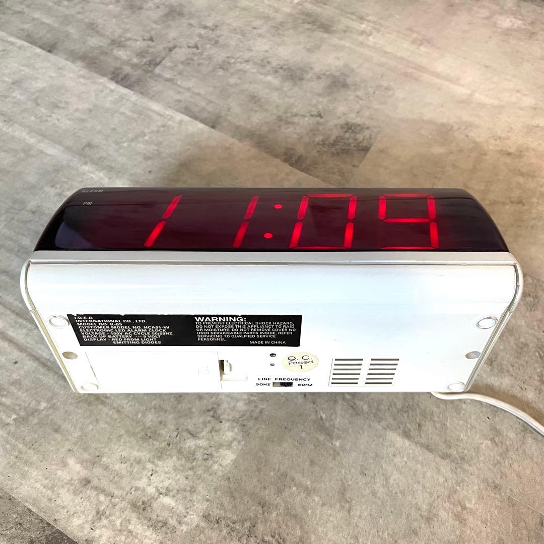 激レア！HARDCORE x 立花ハジメ x 藤原ヒロシ LEDデジタルクロック