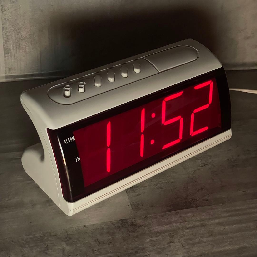 激レア！HARDCORE x 立花ハジメ x 藤原ヒロシ LEDデジタルクロック