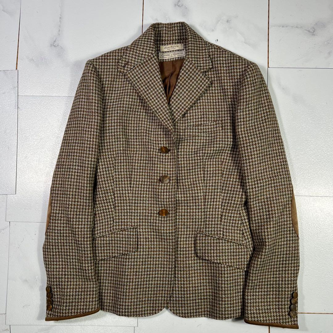 RRL ダブルアールエル テーラドジャケット エルボパッチ 千鳥柄 2