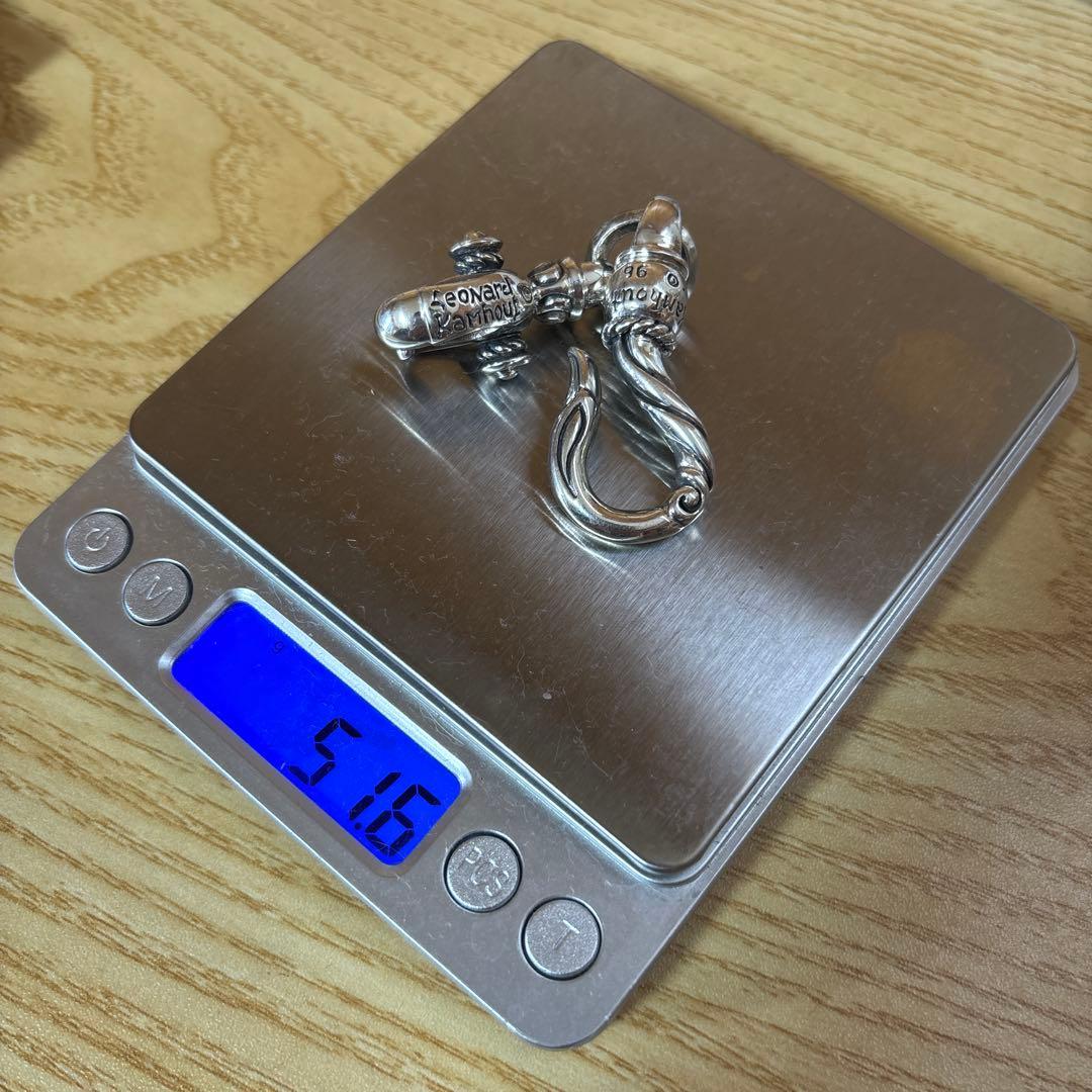 レナードカムホート　フック　シルバーアクセサリー