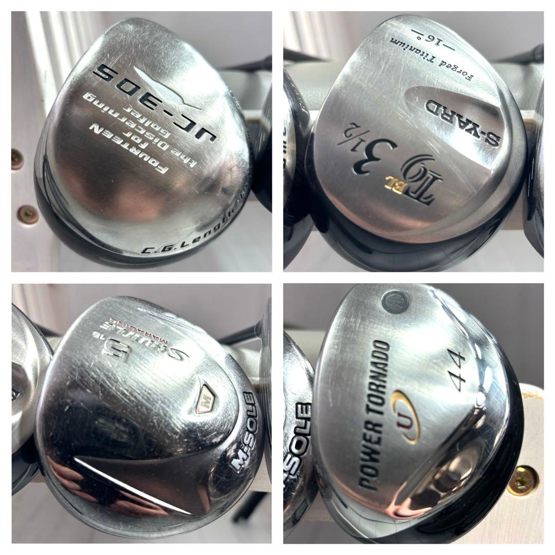 本格派　メンズゴルフクラブ　13本　フルセット　お試しセット　ゴルフセット