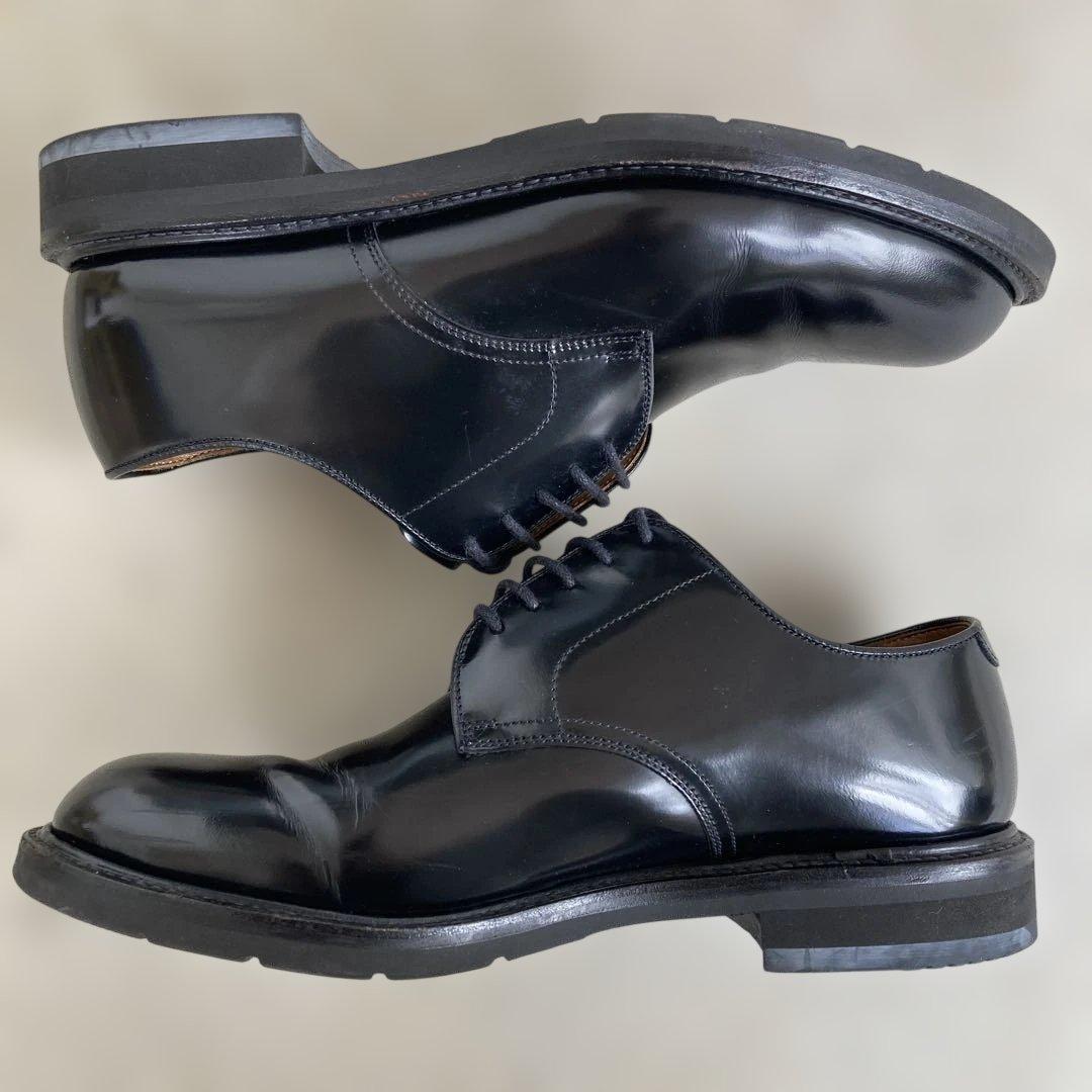 【美品】REGAL ビジネスシューズ　革靴　プレーントゥ　ブラック