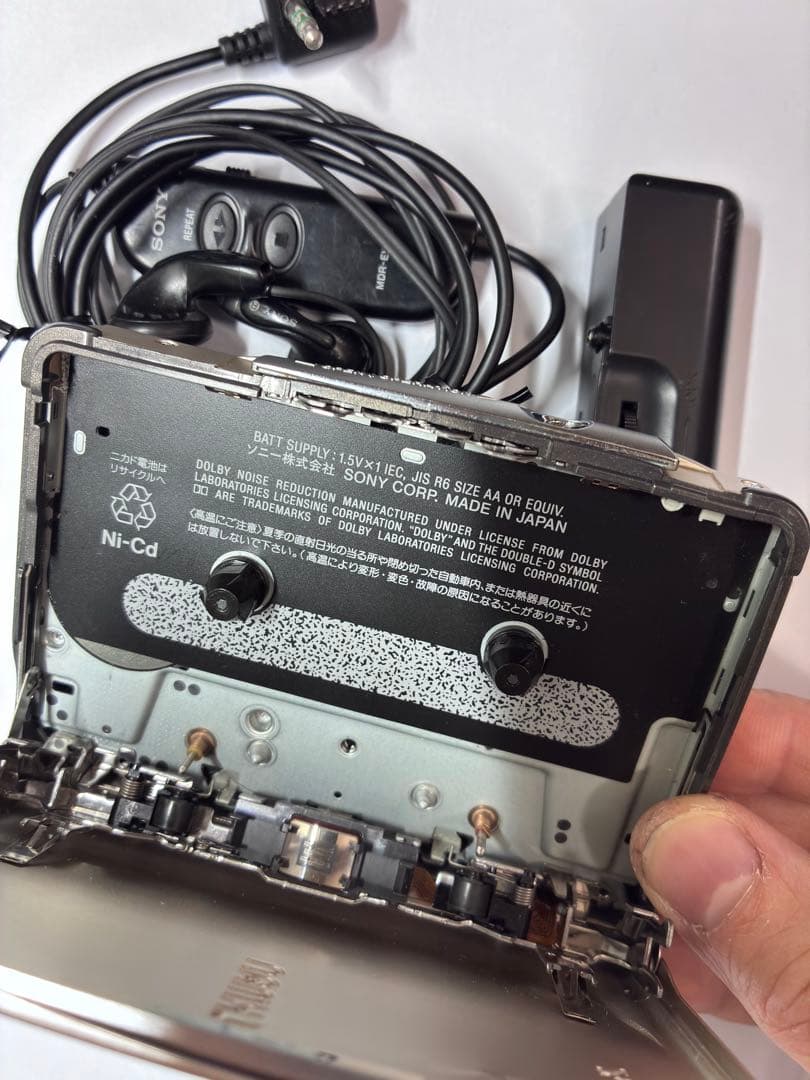 SONY カセトテププレーヤー、WM-EX900、動作品