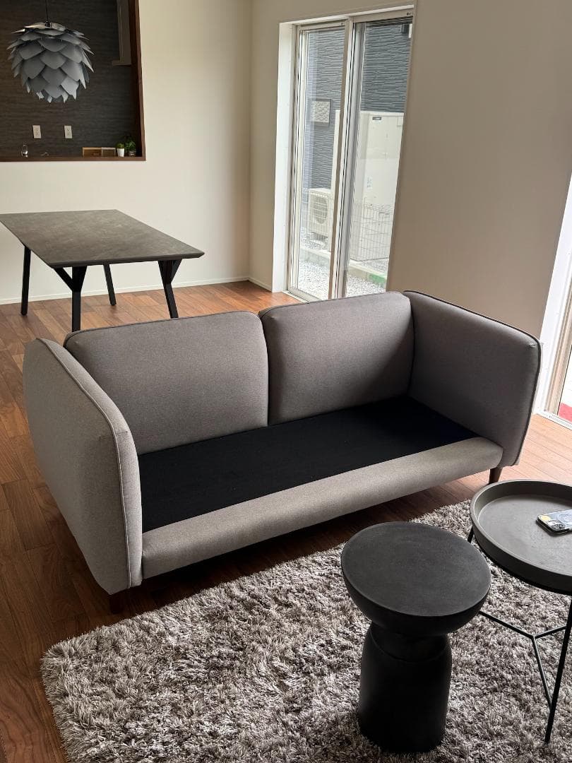 ◆paranoear◆モデル展示 未使用品 ３人掛けソファ ファブリック