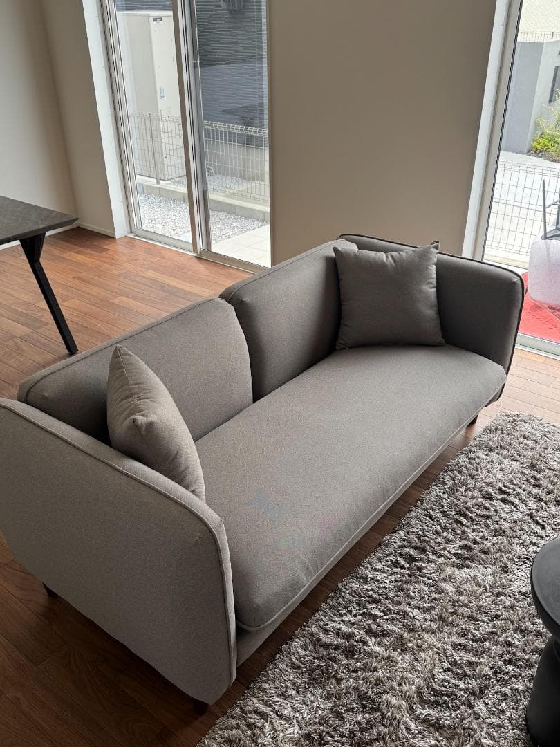 ◆paranoear◆モデル展示 未使用品 ３人掛けソファ ファブリック