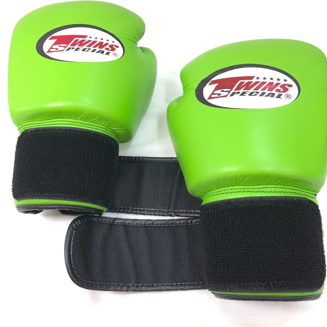 TWINS ツインズ グローブ レッグガード ヘッドギア セット グリーン
