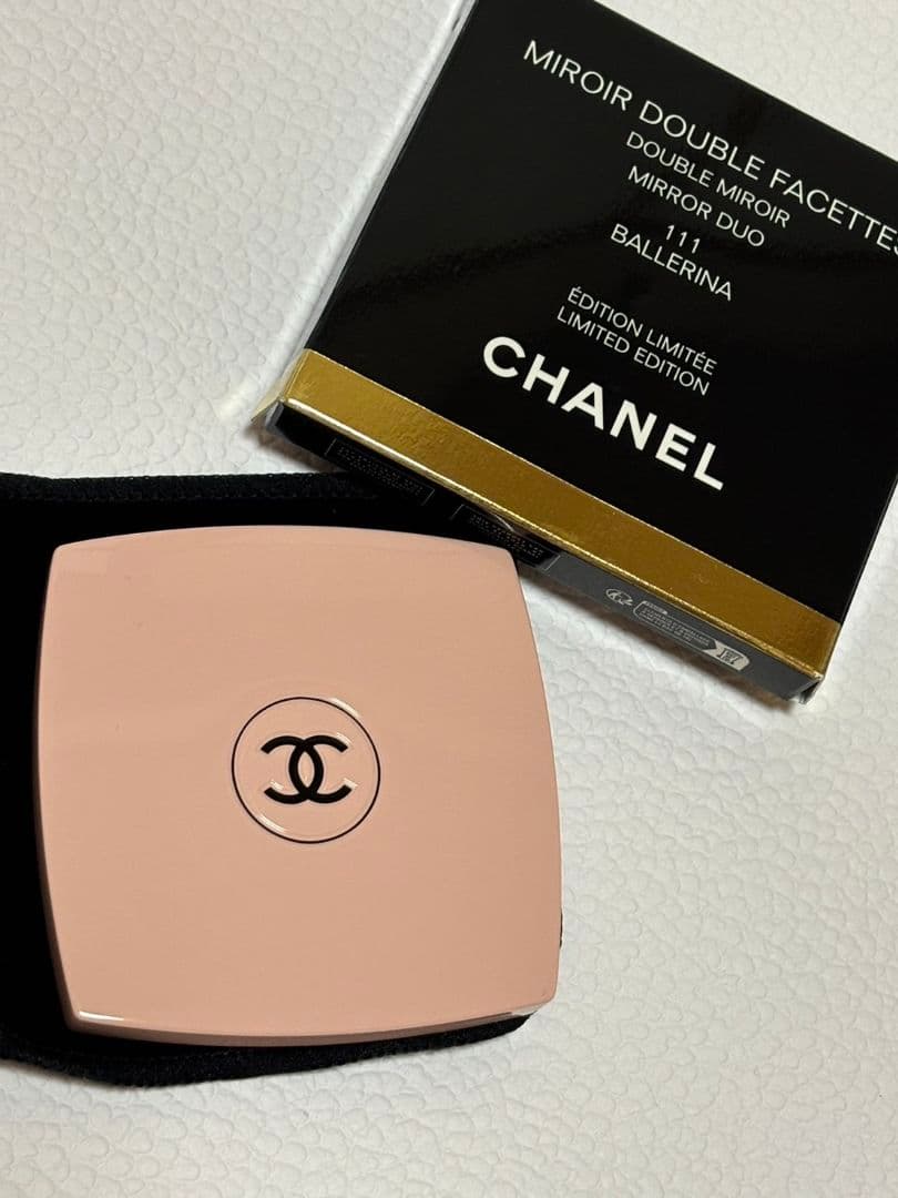 CHANEL ミラー ミロワール ドゥーブル ファセット 111 バレリーナ 鏡
