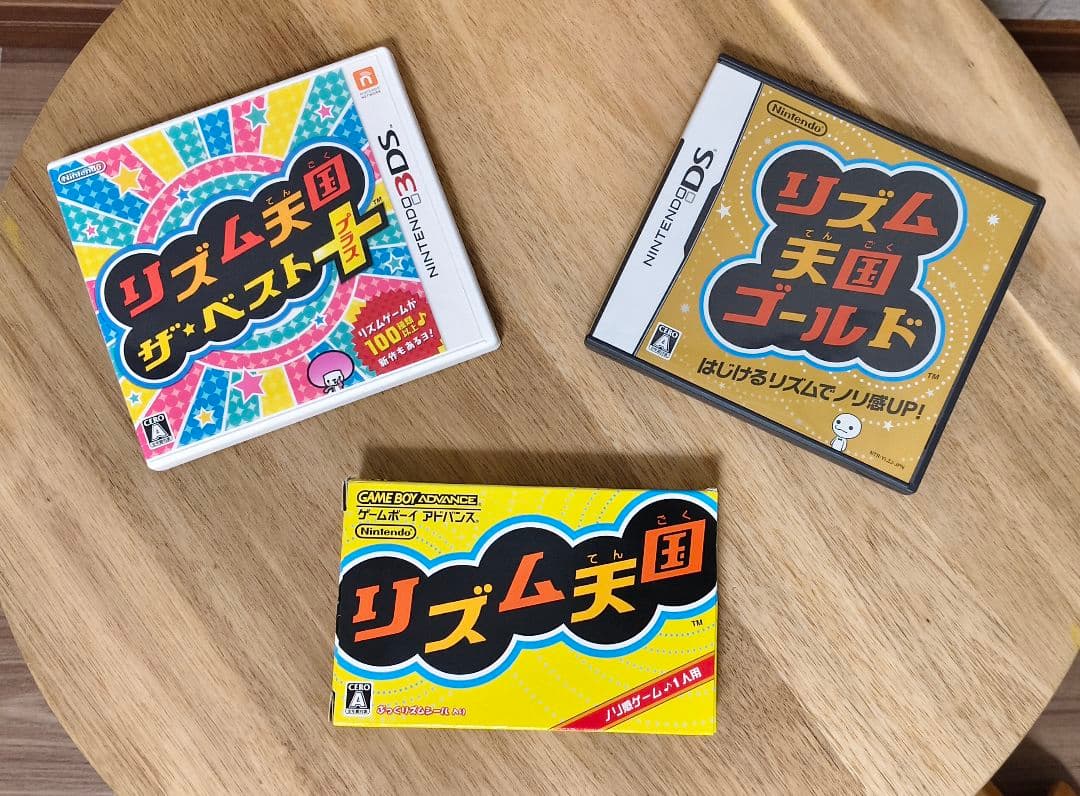 【美品】リズム天国 ザ・ベスト+ / ゴールド / リズム天国 3本セット