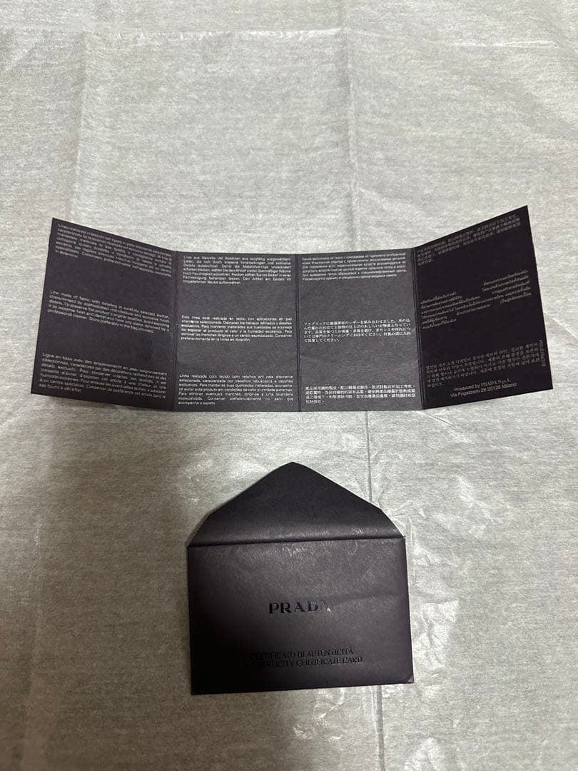 良品　美品　PRADA ショルダーバッグBK