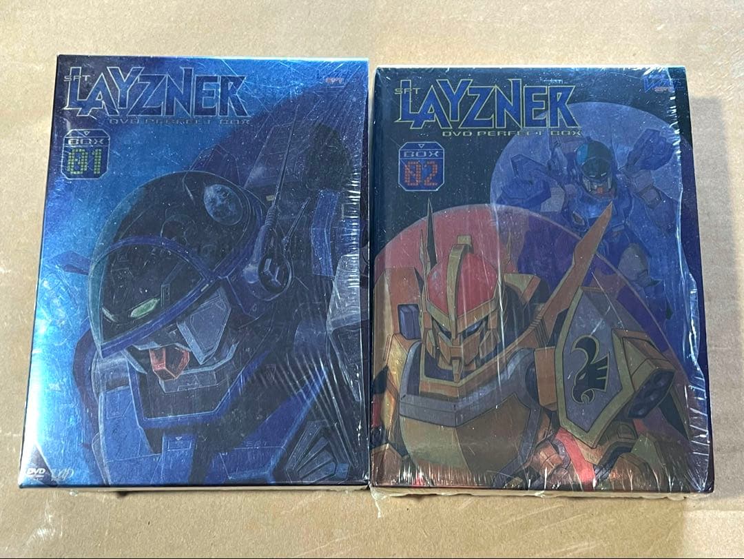 蒼き流星SPTレイズナー DVD PERFECT BOX-01 BOX-02