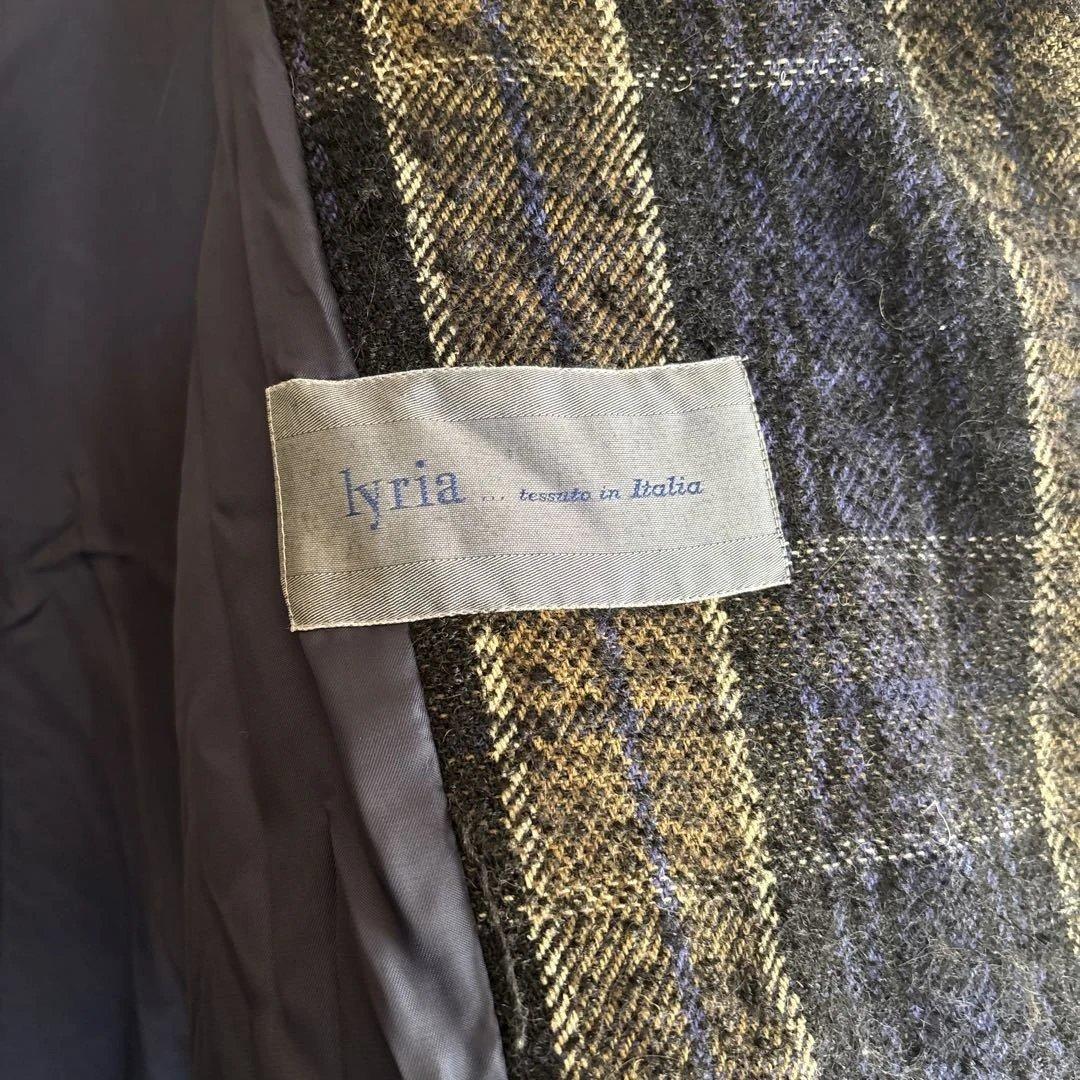 【BEATING HEART】ツイードコート　ウール　モヘヤ　アルパカ混　日本製