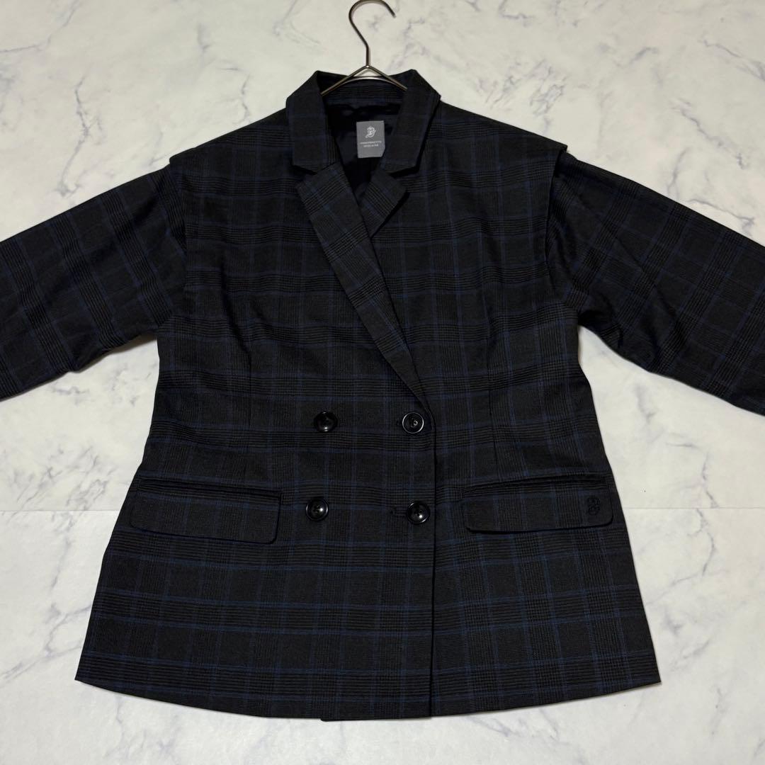 pom ponette junior 2WAYダブルブレストジャケット スカパン