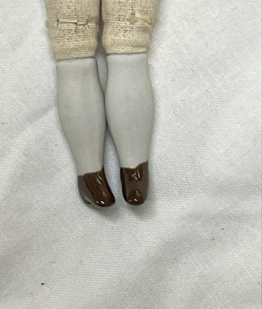 【アンティーク】チャイナヘッドドール　ビスクドール　小さめ　19cm