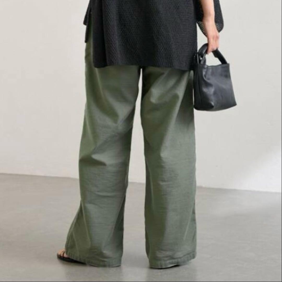 フレームワーク ベイカーパンツ バックサテンベイカーパンツ