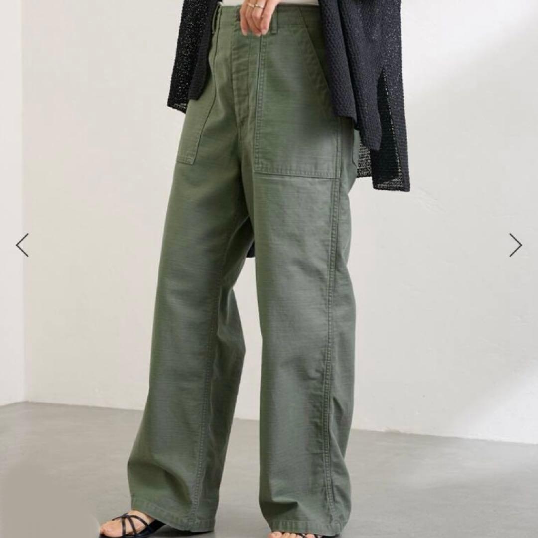 フレームワーク ベイカーパンツ バックサテンベイカーパンツ