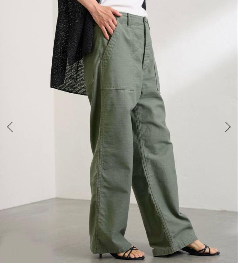 フレームワーク ベイカーパンツ バックサテンベイカーパンツ