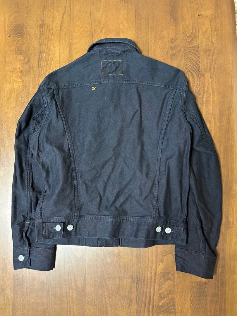 おこめサテンの908山比古比女ジャン(インディゴ)