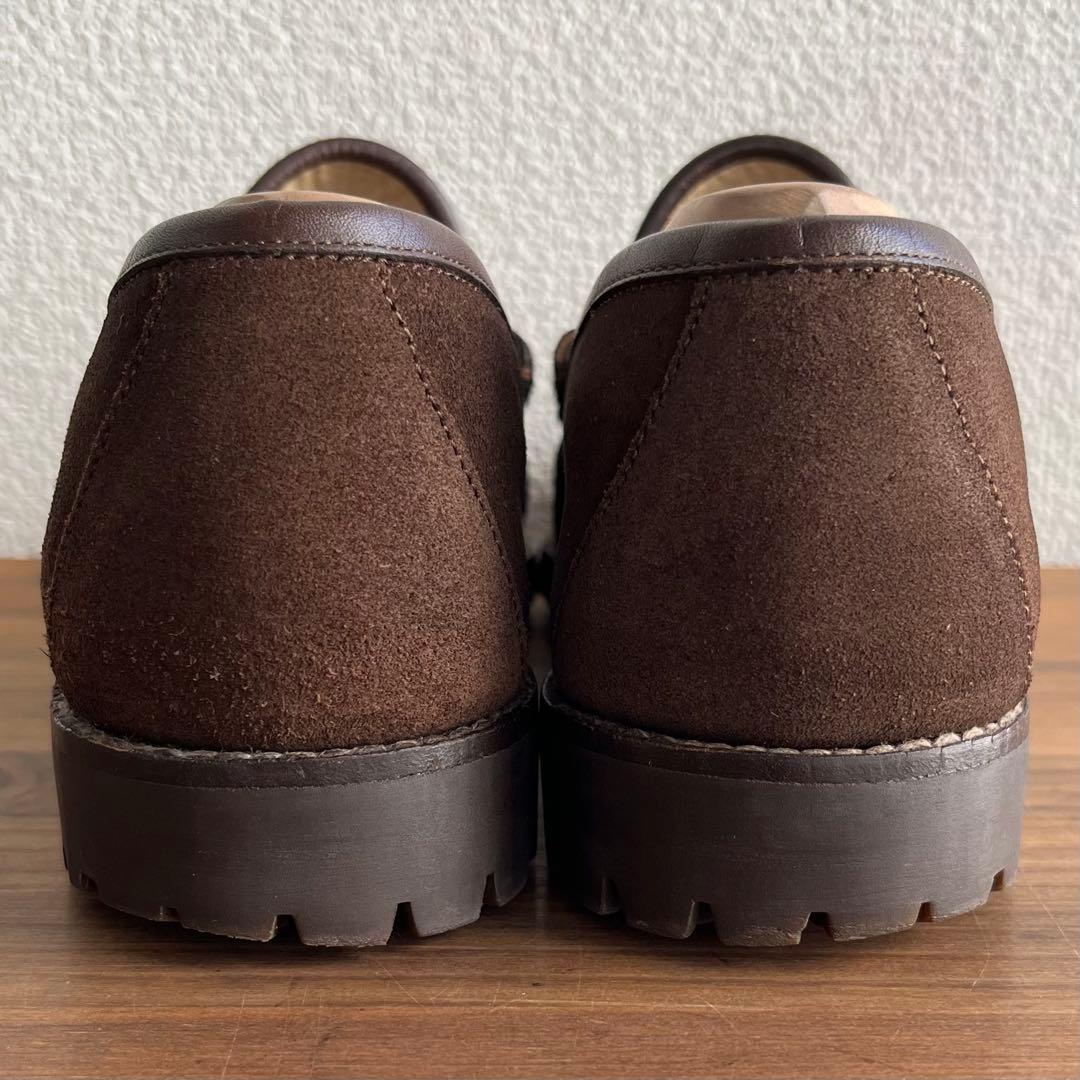 GUCCI ホースビット キルトローファー 焦茶金 40 E 25.0