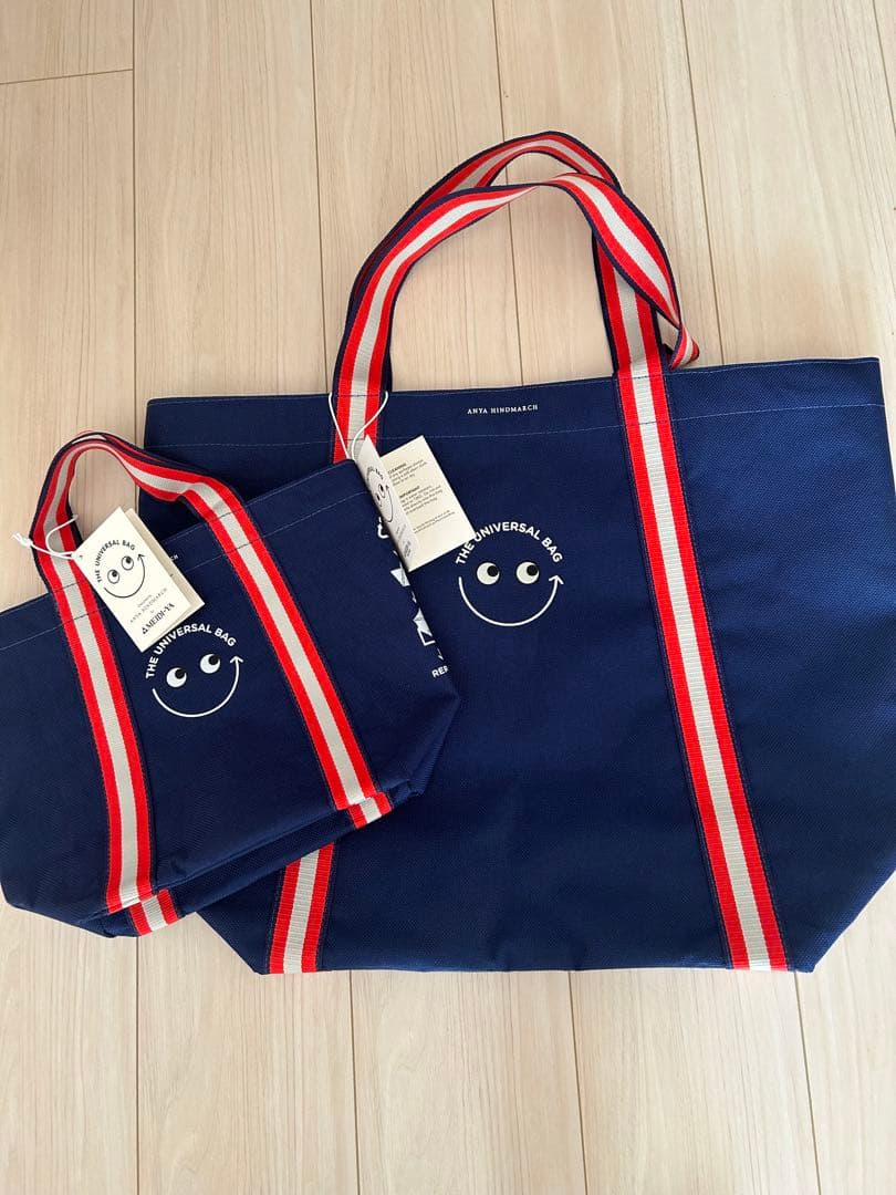 アニヤ・ハインドマーチ×明治屋ストア　 ユニバーサルバッグ2枚