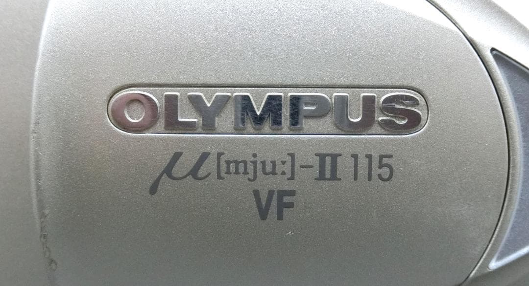 B　OLYMPUS 　ｕ-Ⅱ【mju:】-Ⅱ115　VF　ミュー２　動作未確認