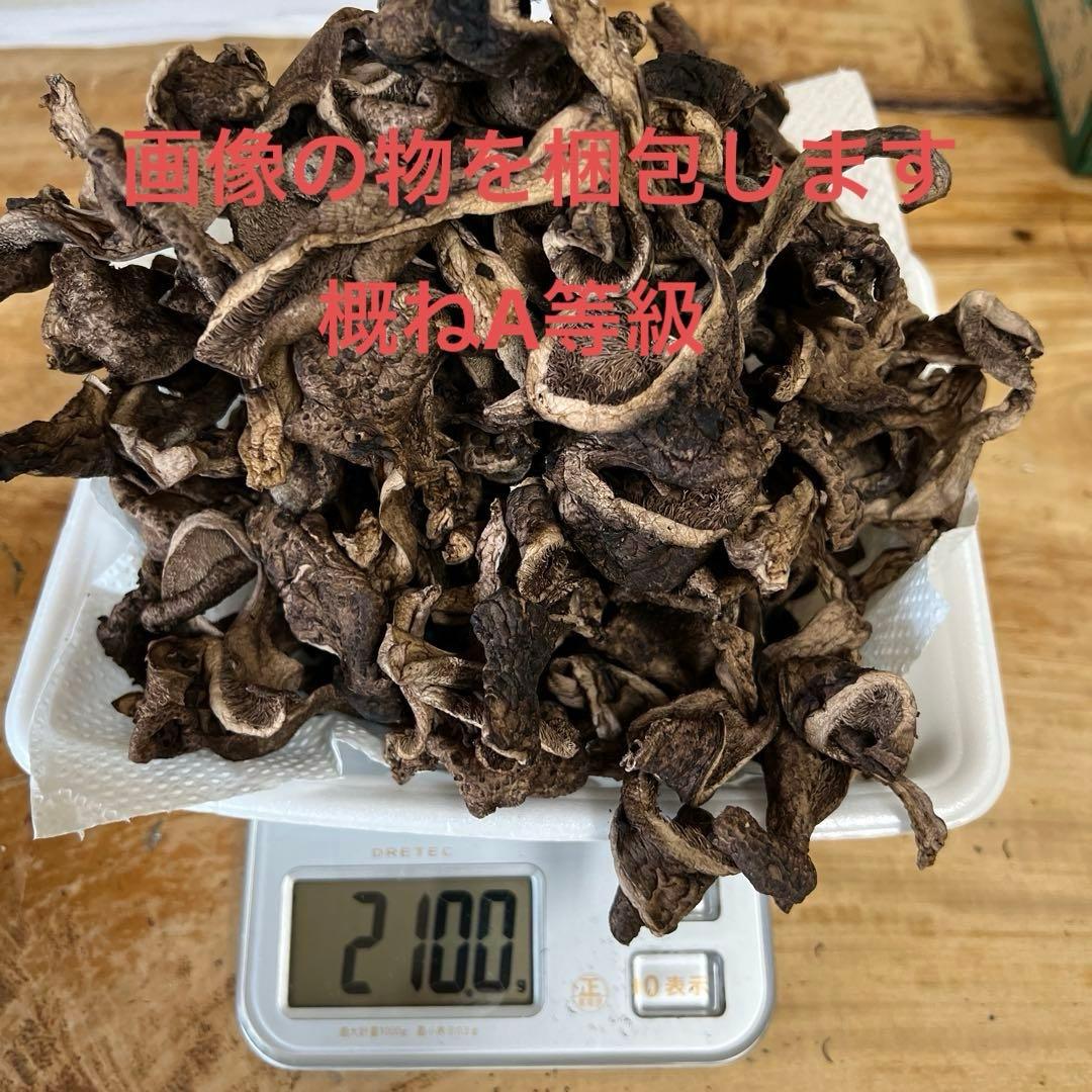 乾燥　香茸　概ねA等級　200g以上