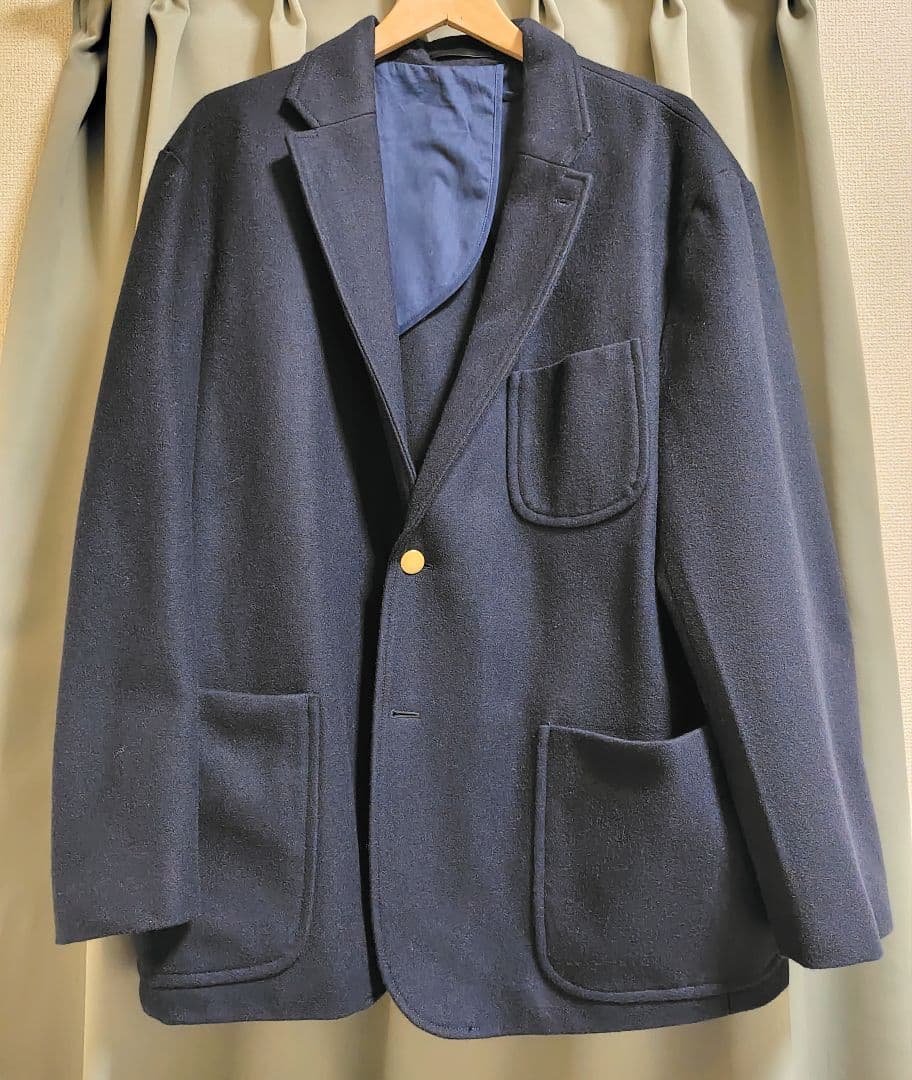 BLUE BLUE×KANDA BIIKI WOOL JACKET ブレザー