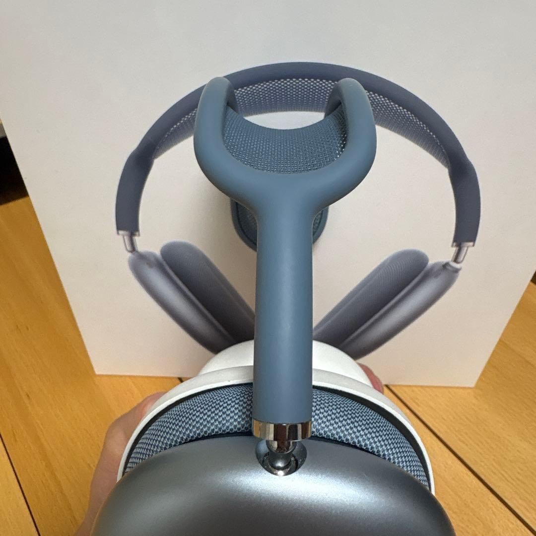 【美品】Apple AirPods Max（第2世代） ブルー Type-C充電
