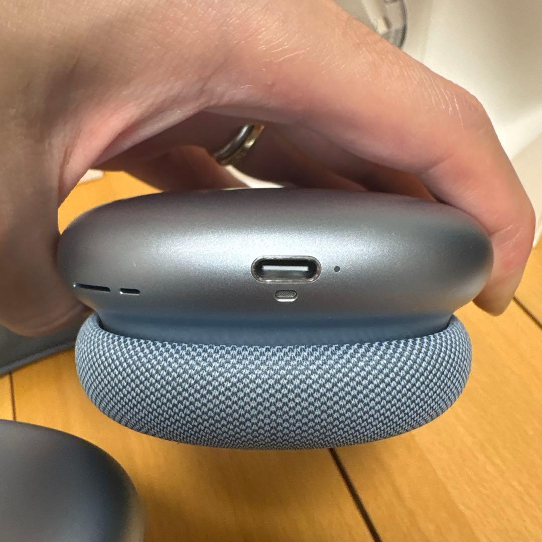 【美品】Apple AirPods Max（第2世代） ブルー Type-C充電