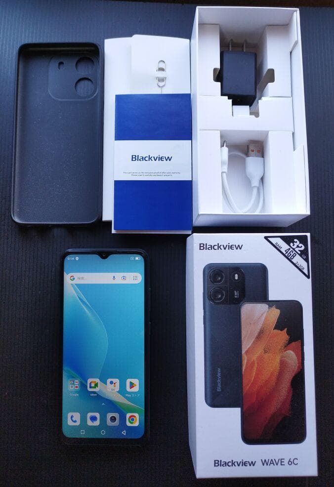 BlackviewWave6C SIMフリー 6.5インチ Android13