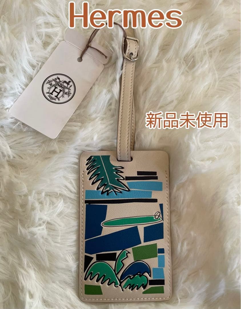 Hermes✨新品未使用✨パスケース パームツリー