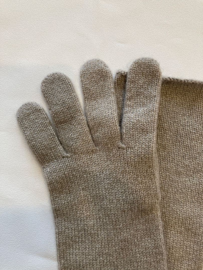 【極美品】エルメス　マルジェラ期　ロンググローブ　ベージュ