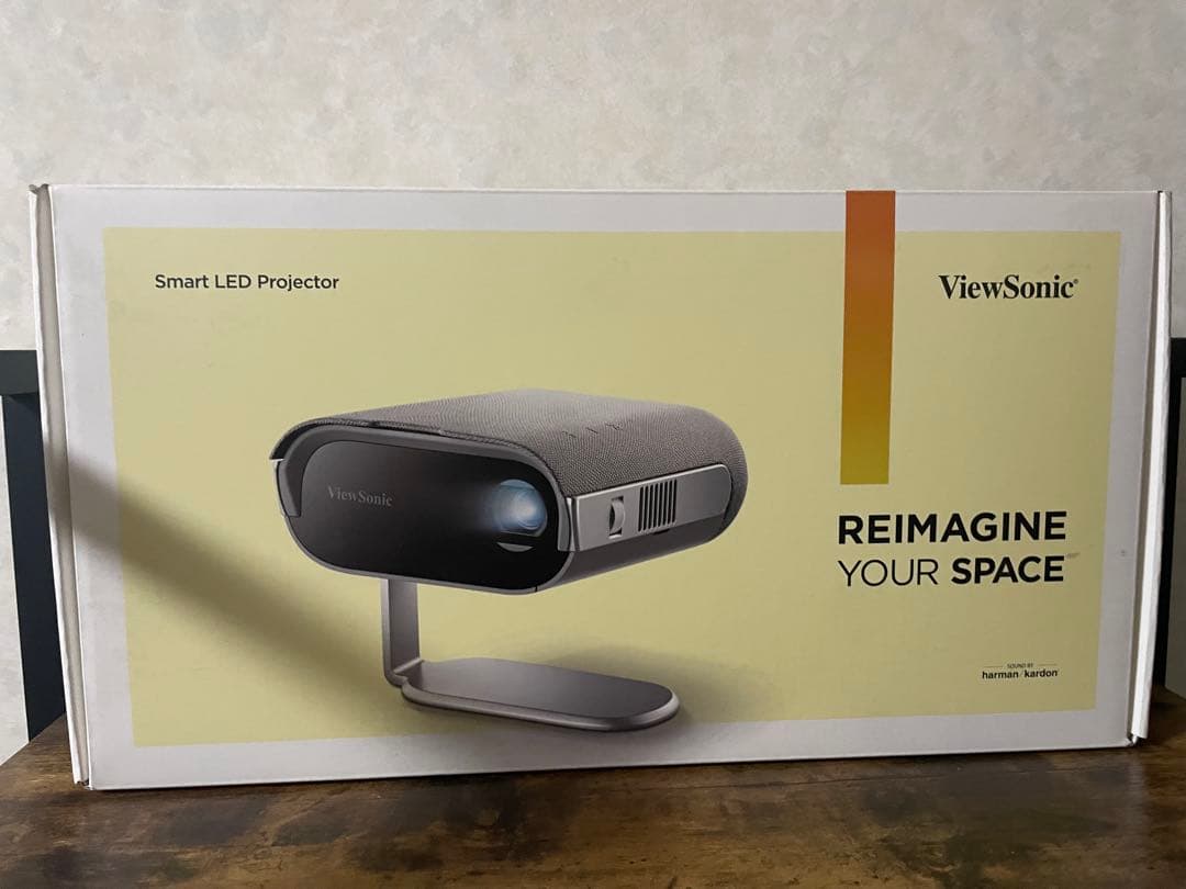 ViewSonic M1 Pro LED モバイルプロジェクター 映画　シアター