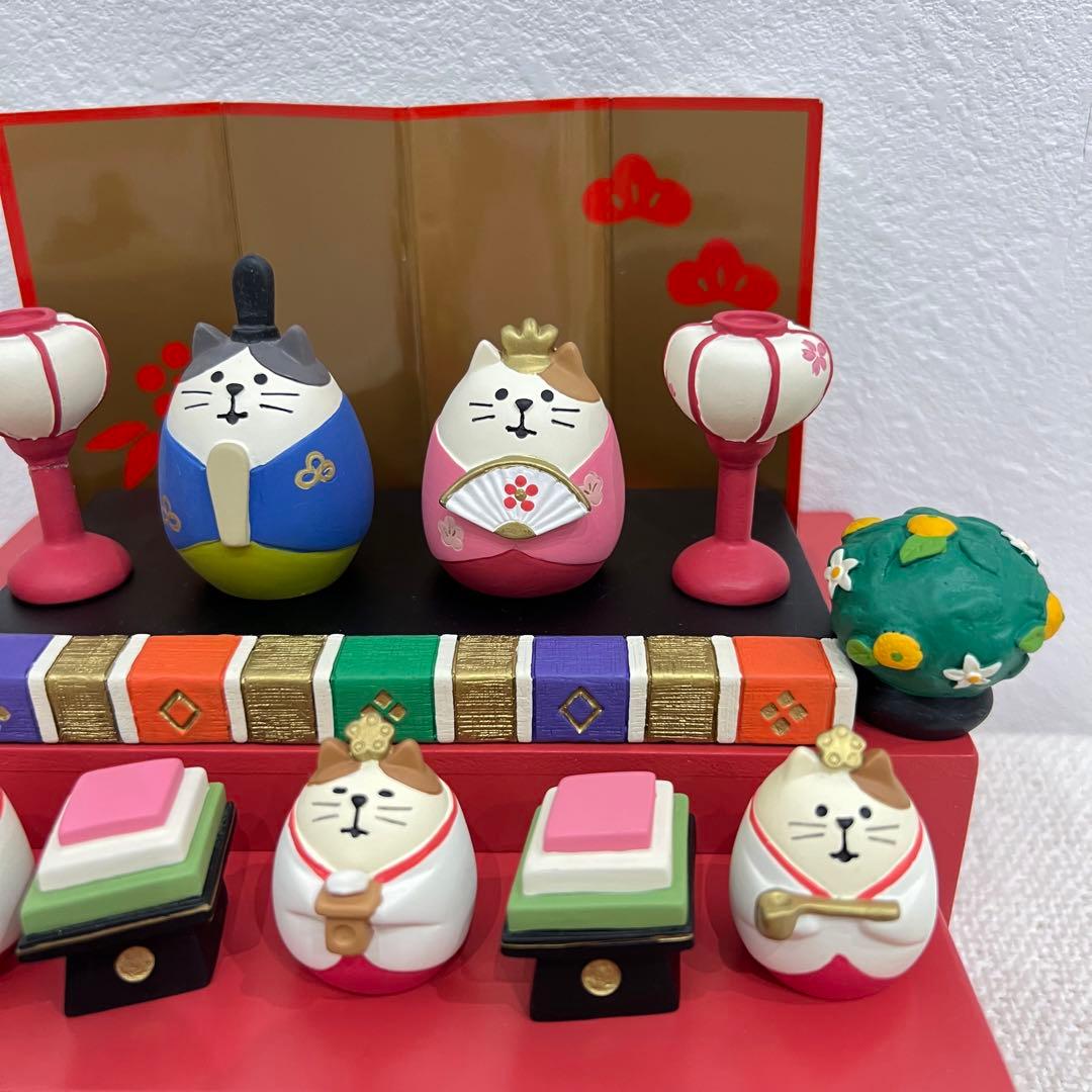 コンコンブル デコレ ひな祭り 雛人形