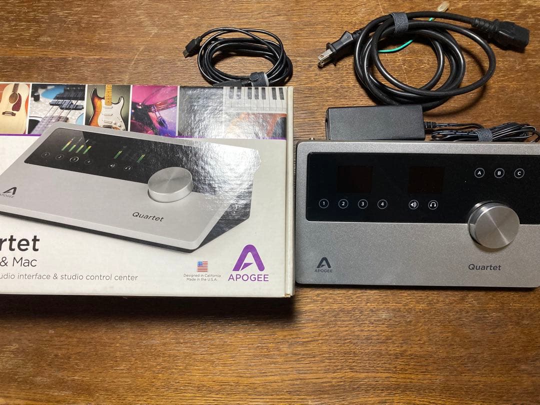Apogee Quartet オーディオインターフェイス