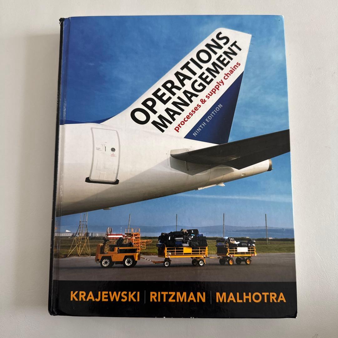 【MBA】OPERATIONS MANAGEMENT 9版