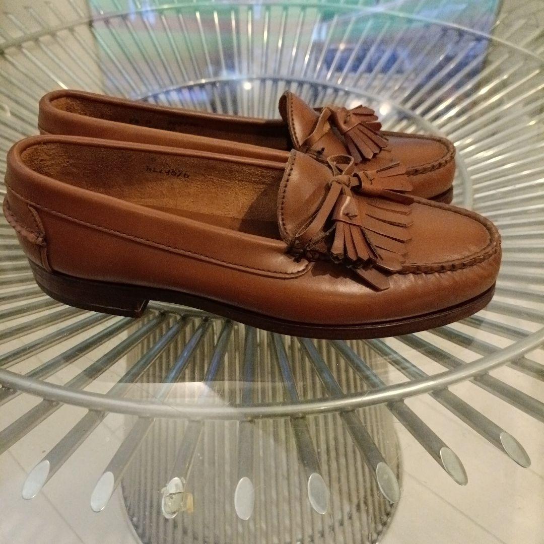 ポロバイラルフローレン 本革 ローファー　タッセルローファー　7ハーフ