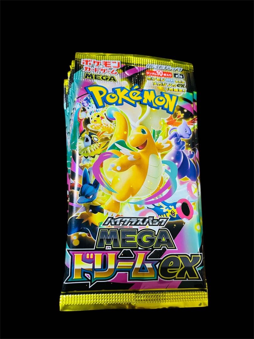 ポケモンカード　MEGAドリームex 3box