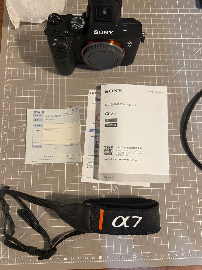 SONY α7 III ミラーレス一眼 本体　a7 ⅲ