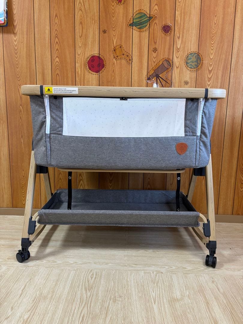 あみ　　　2023年式　HZDMJ ベビーベッド　折りたたみ式