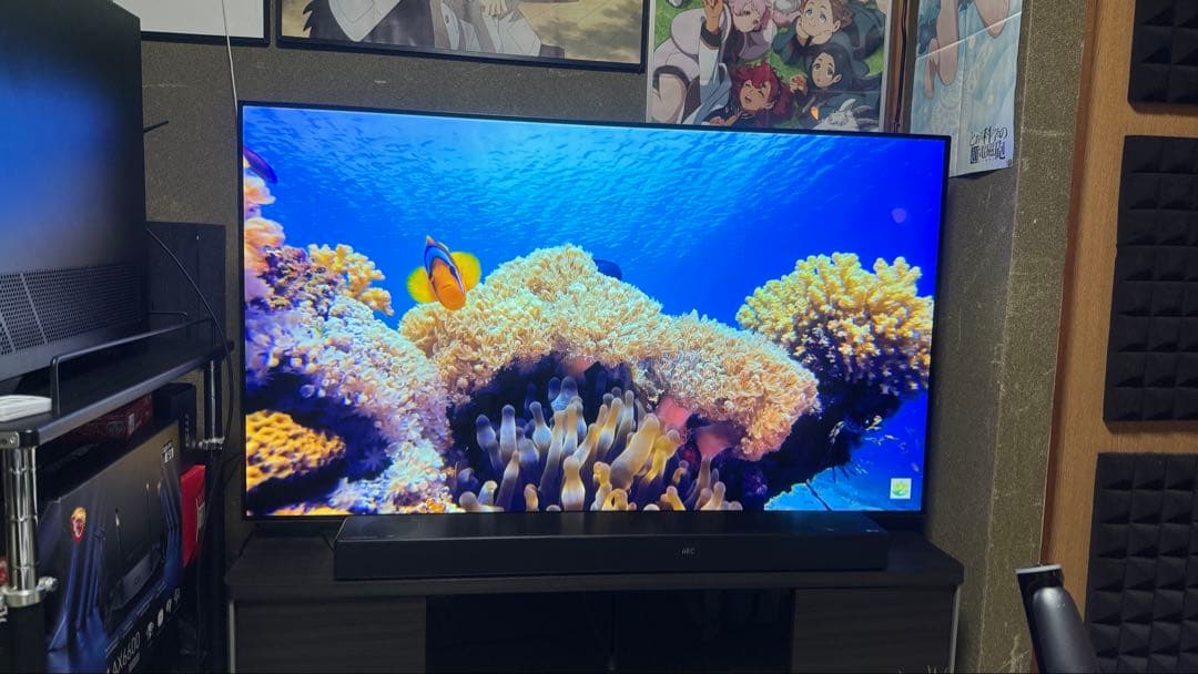 LG OLEDテレビ55インチOLED55CXPJ-Aドット抜け画面焼き付きあり