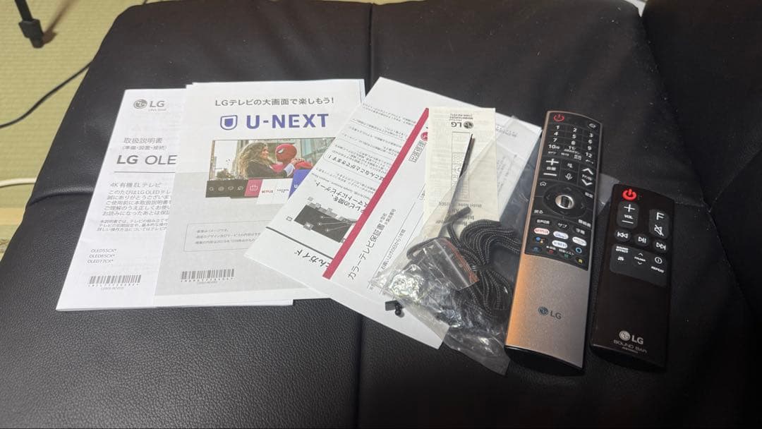 LG OLEDテレビ55インチOLED55CXPJ-Aドット抜け画面焼き付きあり