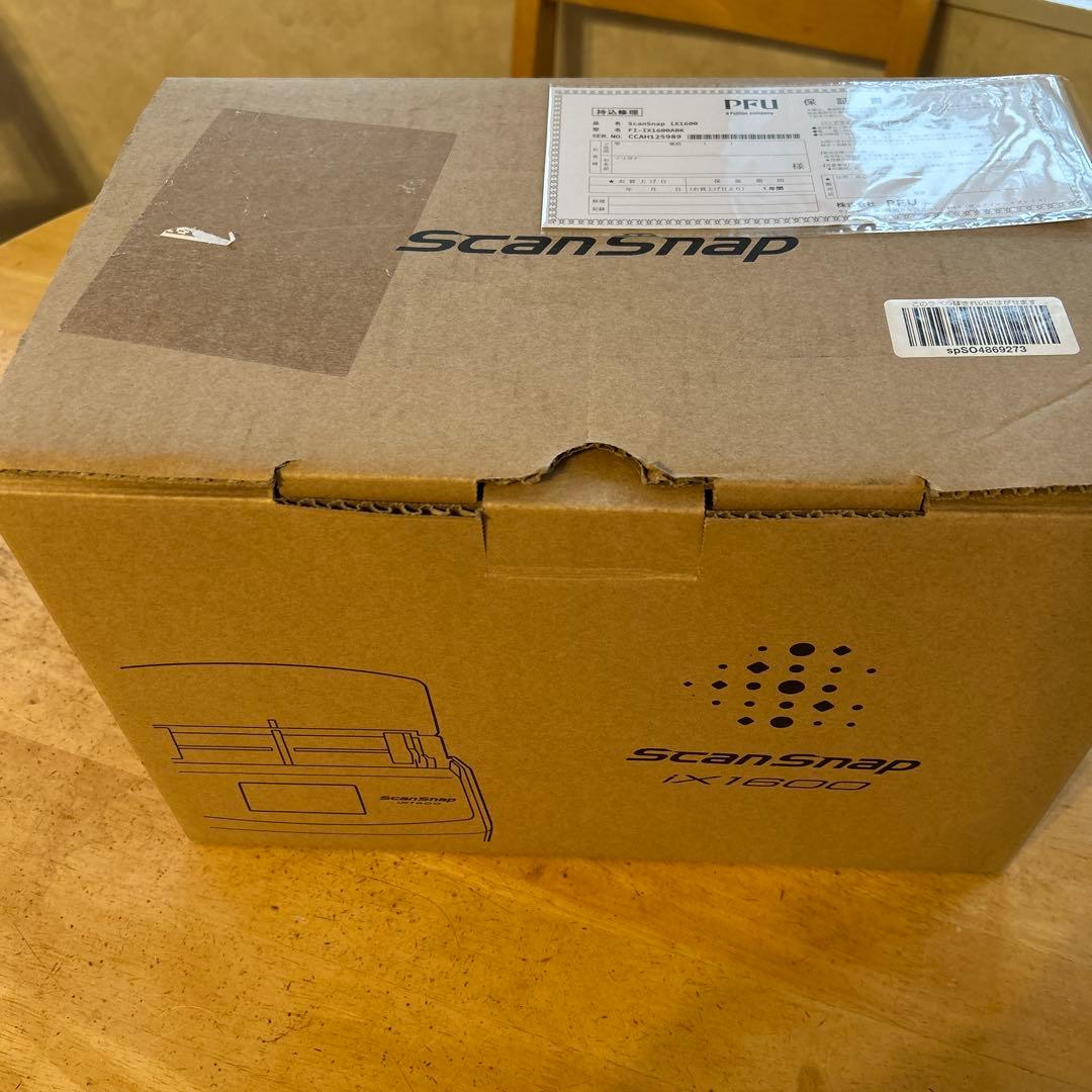 scan snap ix1600 FUJITSU ブラック