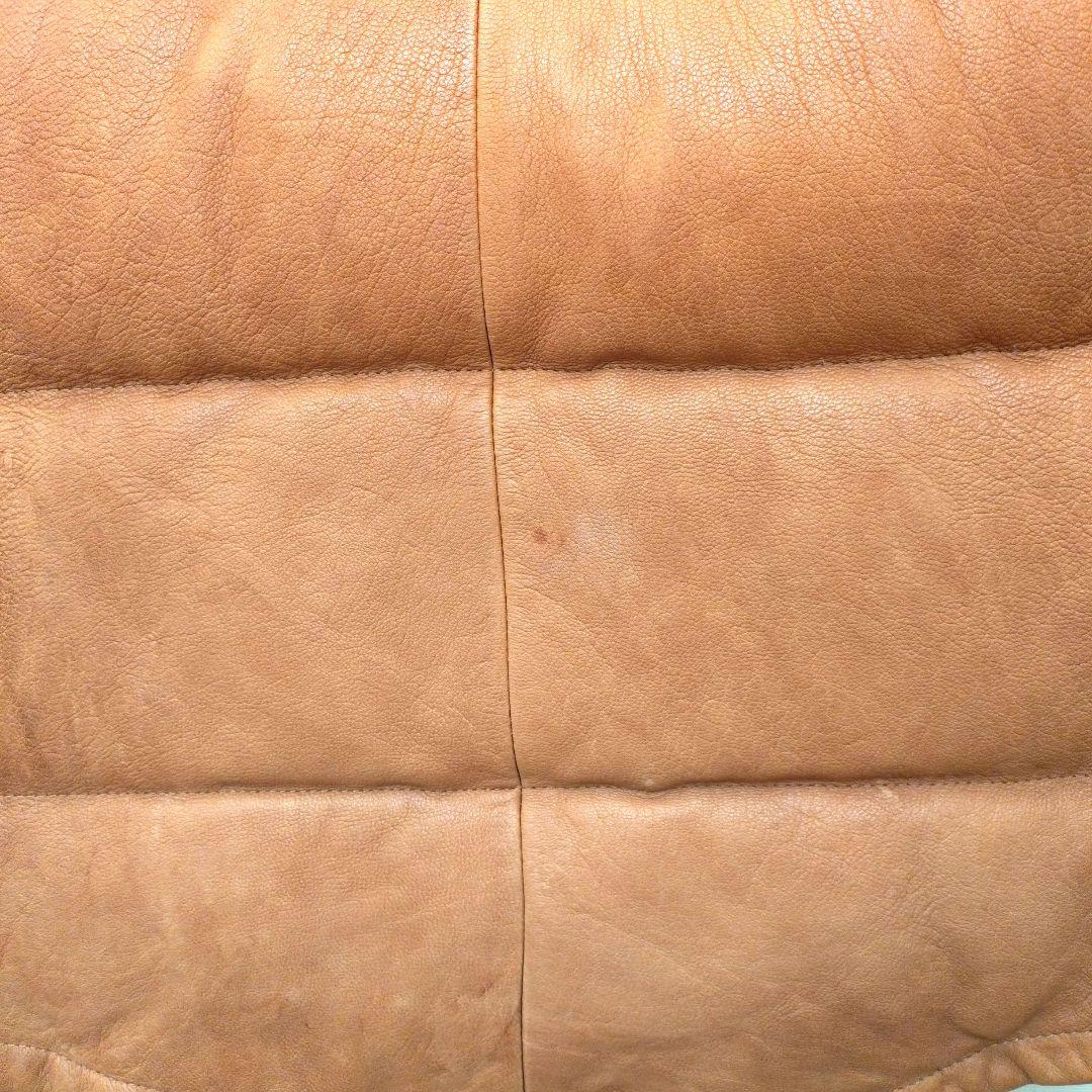 JACK ROSE　レザーダウンベスト美品 ブラウン系