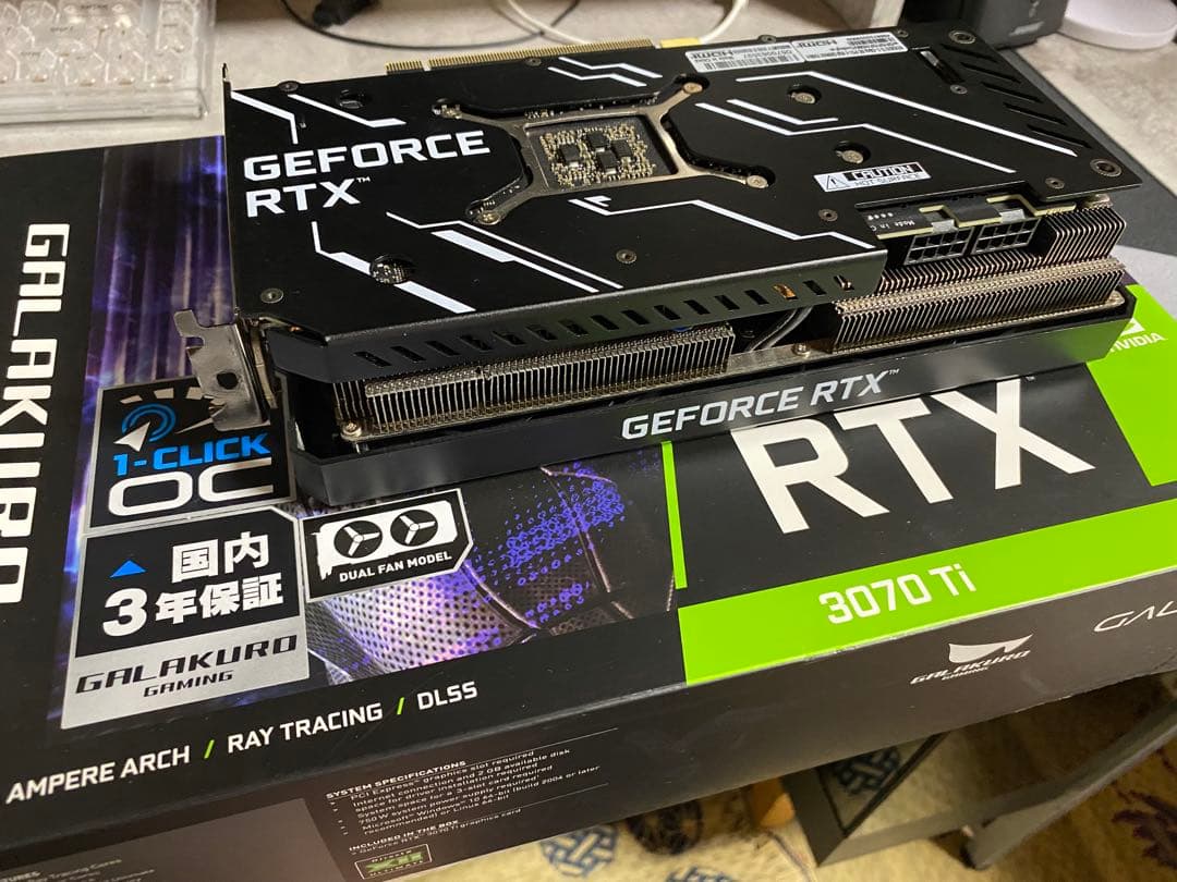 GALAKURO GeForce RTX 3070 Ti 本体 3070Ti