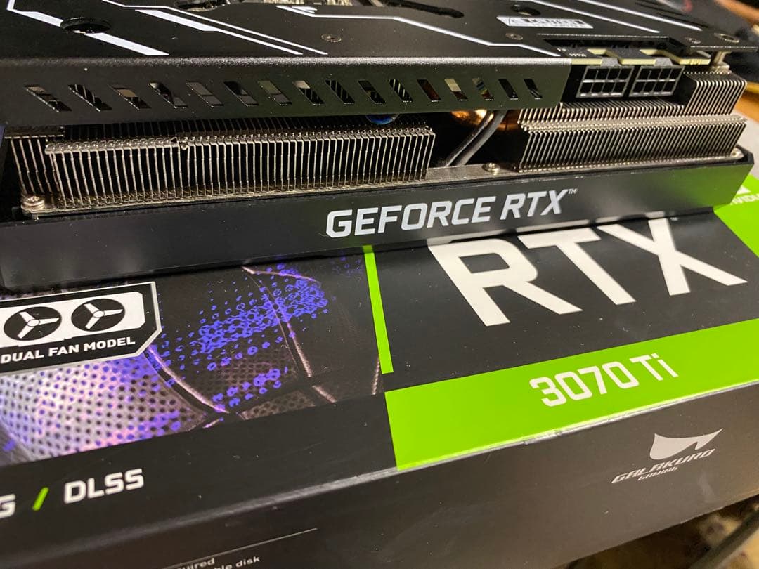 GALAKURO GeForce RTX 3070 Ti 本体 3070Ti