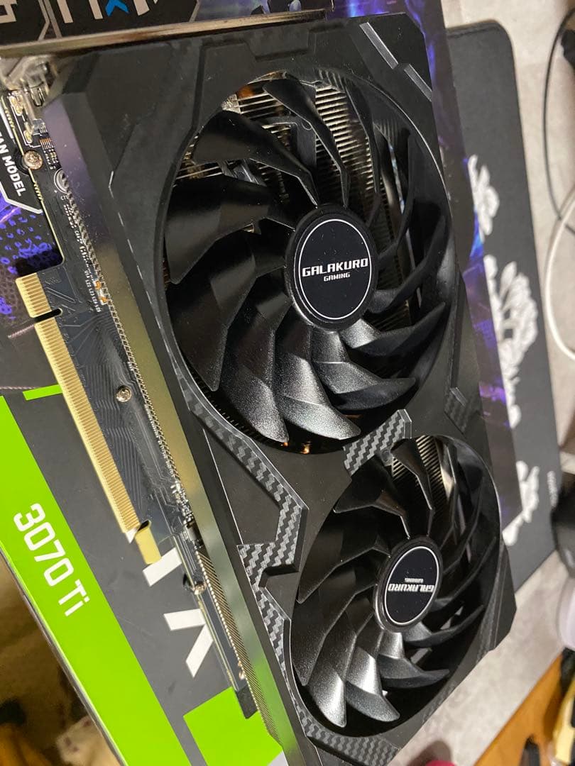 GALAKURO GeForce RTX 3070 Ti 本体 3070Ti