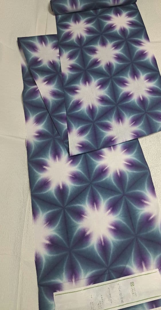 SOU・SOU 伊勢木綿 綿麻反物 雪花絞り たばた絞り 絞り反物