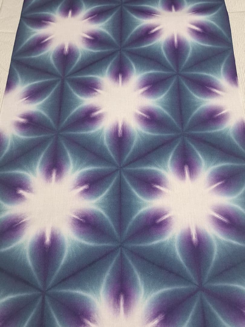 SOU・SOU 伊勢木綿 綿麻反物 雪花絞り たばた絞り 絞り反物