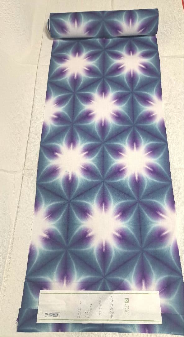 SOU・SOU 伊勢木綿 綿麻反物 雪花絞り たばた絞り 絞り反物