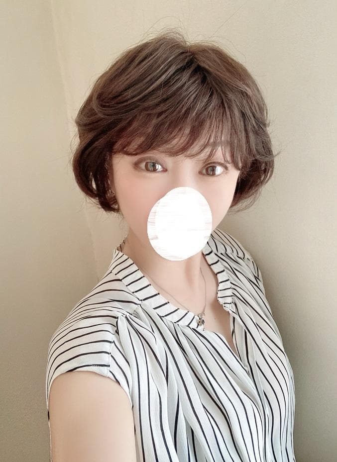 ふーちゃん　坂巻哲也　人毛MIX「ショート」　ダークブラウン